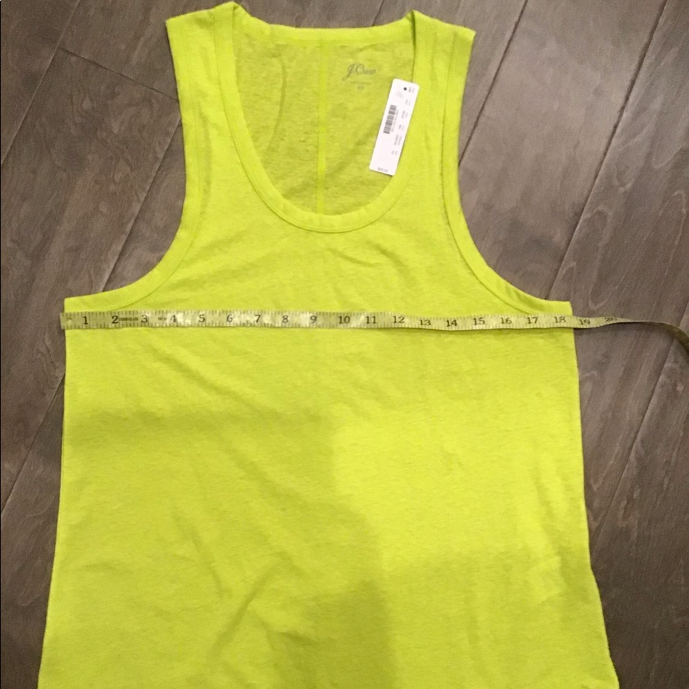 J. Crew Sleeveless Tank Top Size XS NWT Yellow - Picture 15 of 16